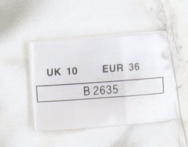Womens UK Size 10 Vicky Martin Beige Basic Jacket