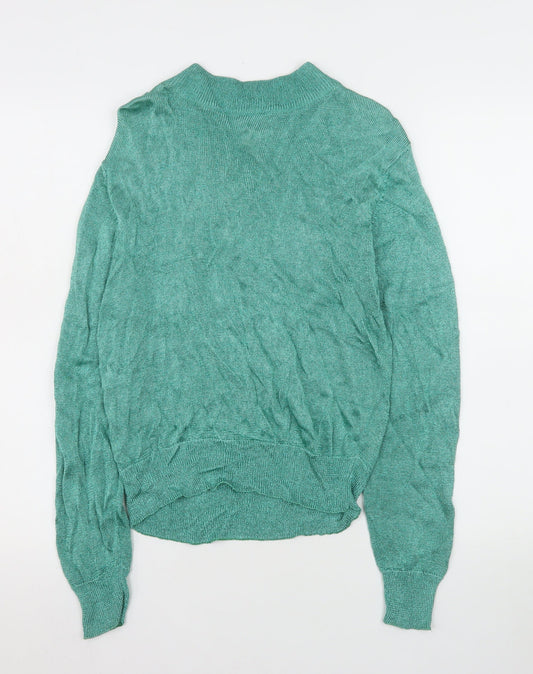 Womens UK Size M CIRAGE Green Pullover Jumper