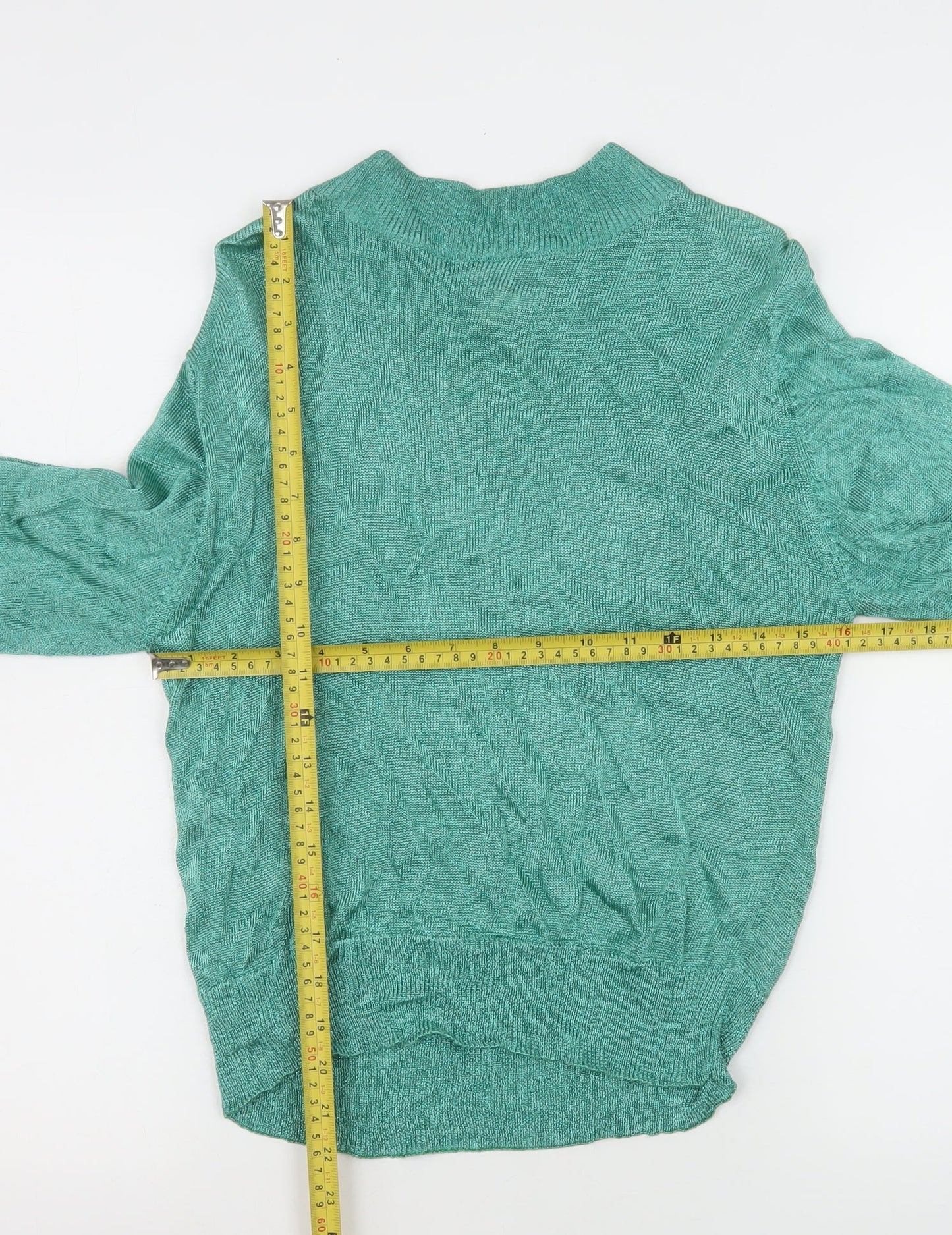 Womens UK Size M CIRAGE Green Pullover Jumper