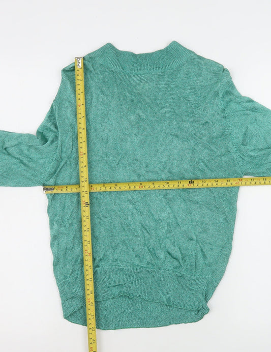 Womens UK Size M CIRAGE Green Pullover Jumper