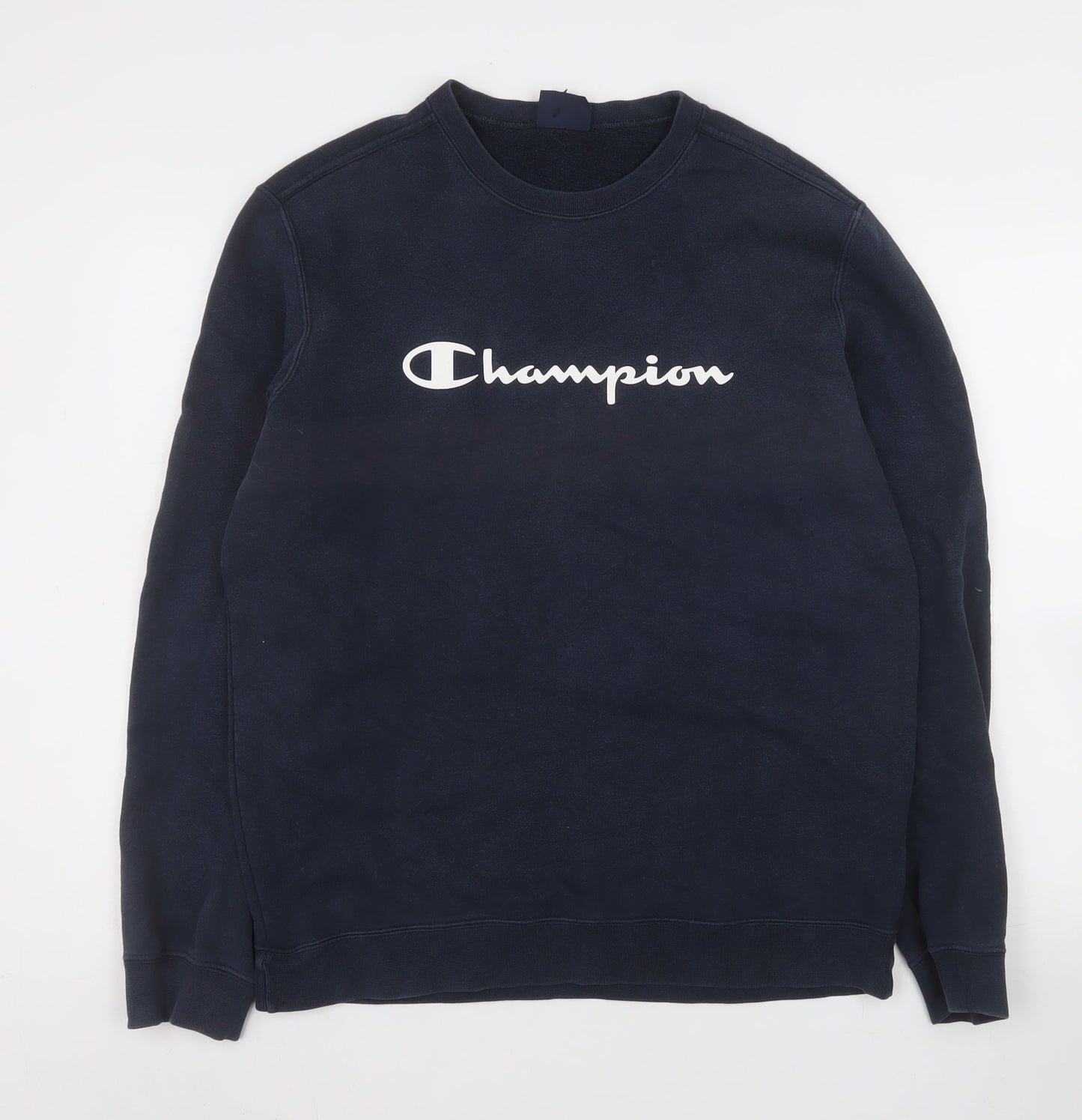 Mens UK Size XL Champion Blue Pullover Sweatshirt