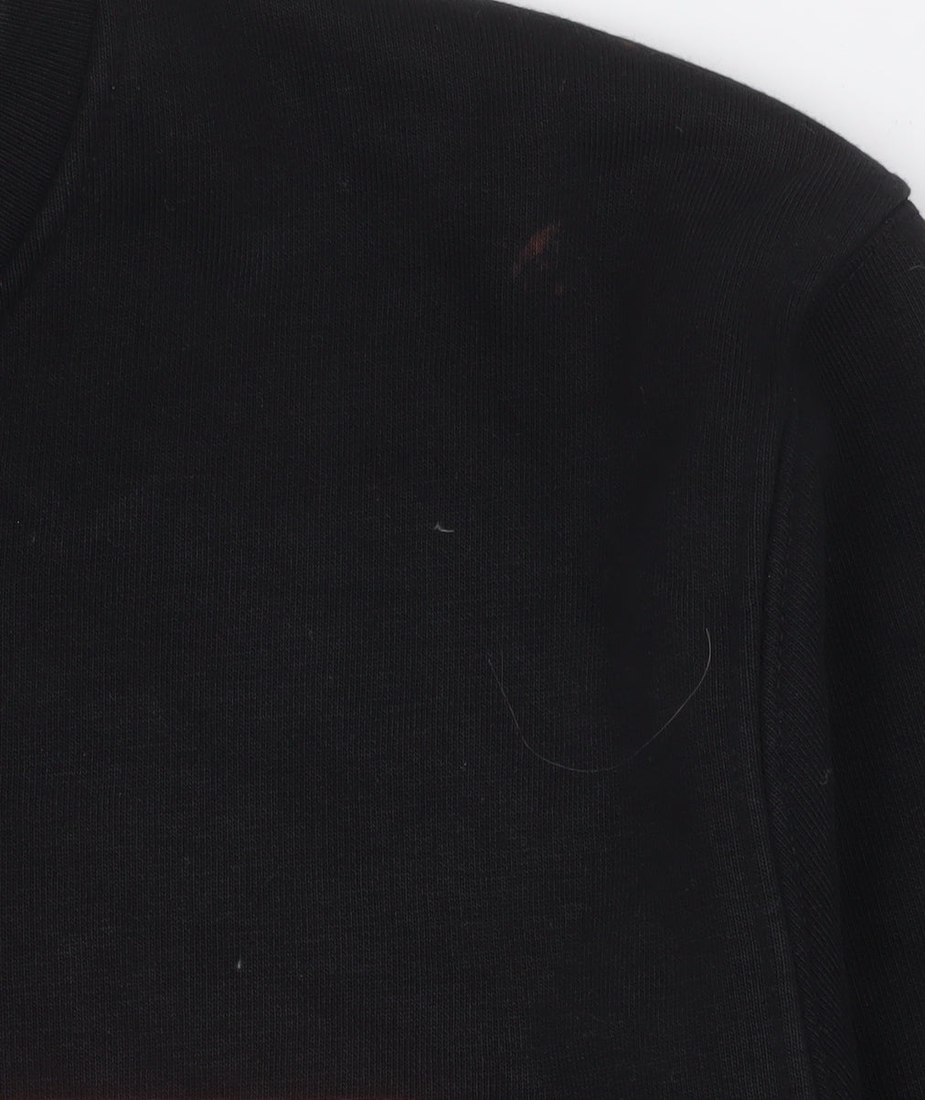 Mens UK Size M Stanley/Stella Black Pullover Sweatshirt