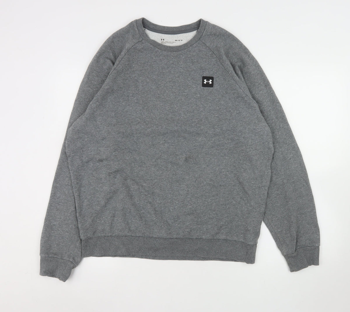 Mens UK Size M Under armour Grey Pullover Sweatshirt