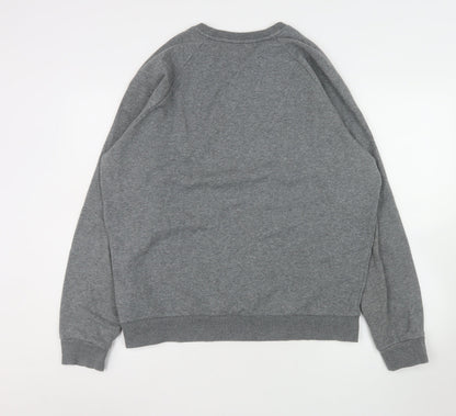 Mens UK Size M Under armour Grey Pullover Sweatshirt