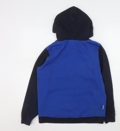 Boys UK Size 158 Leeds United Blue Pullover Hoodie