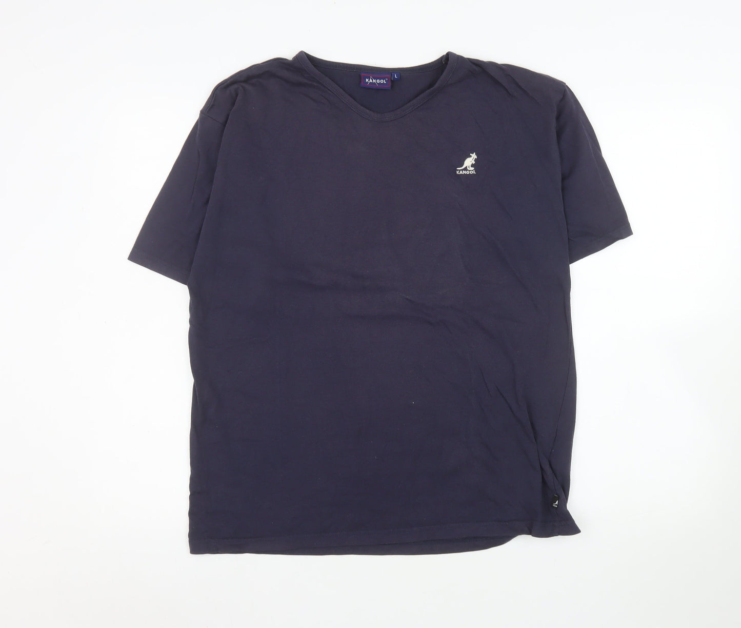Mens UK Size L Kangol Blue  T-Shirt