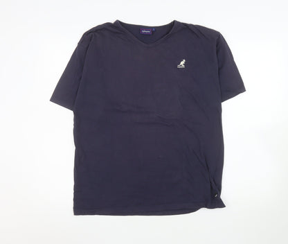 Mens UK Size L Kangol Blue  T-Shirt