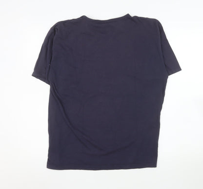 Mens UK Size L Kangol Blue  T-Shirt
