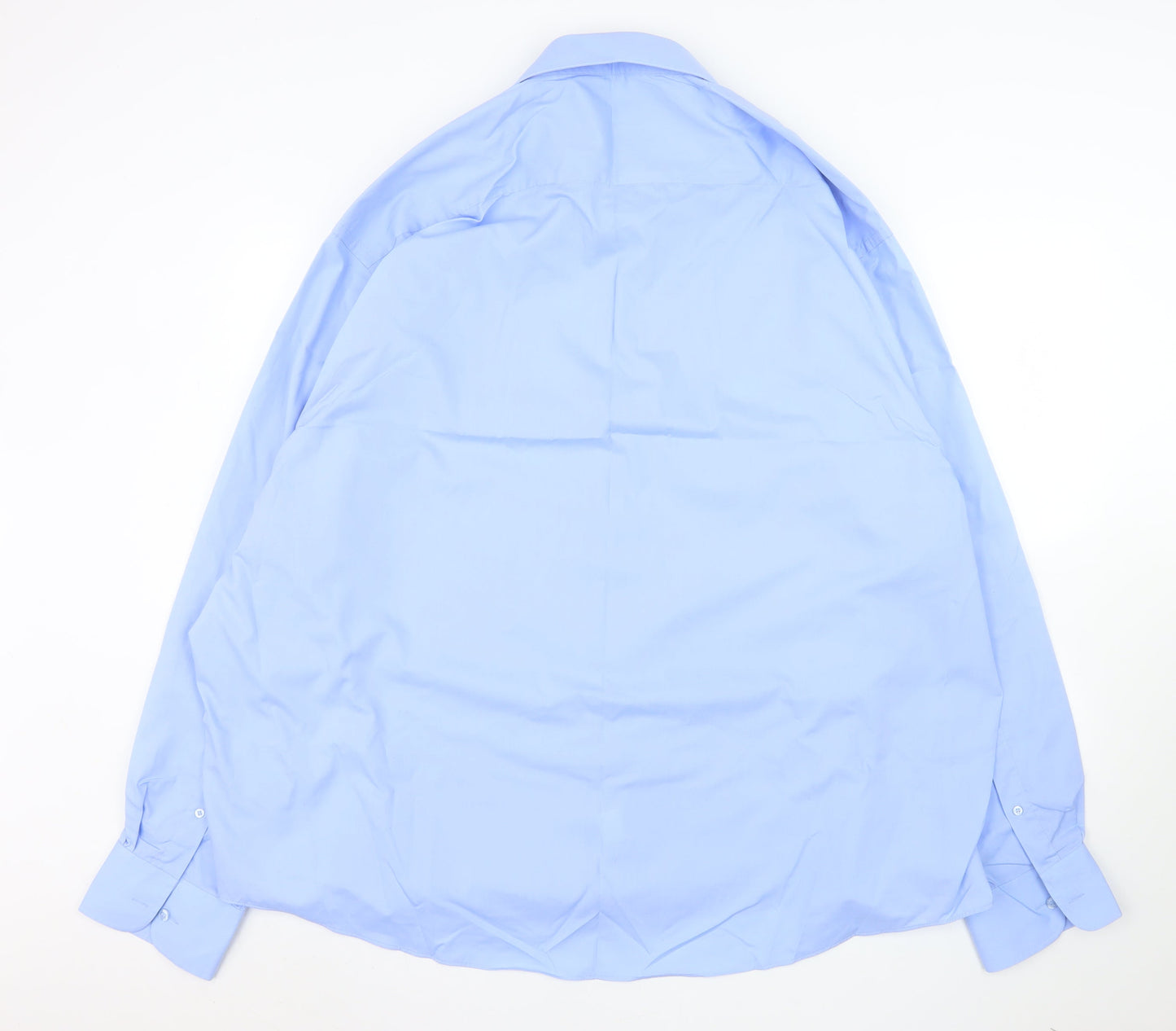 Mens UK Collar Size XL Fellini Smart Blue  Dress Shirt