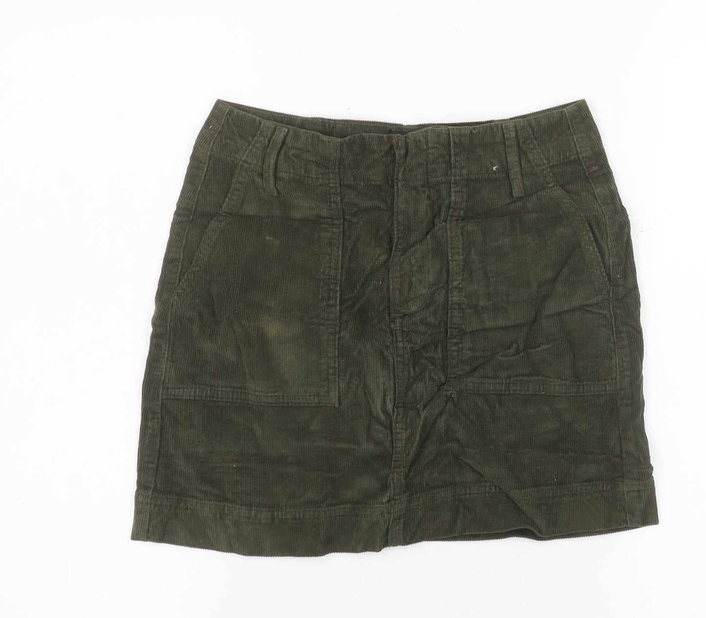 Womens UK Size XS BDG Urban Outfitters A-Line Corduroy Skirt