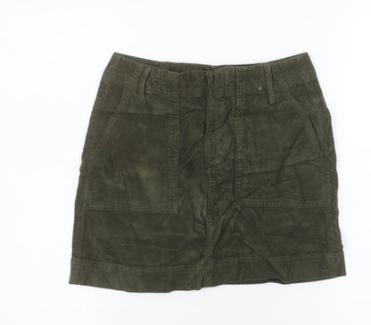 Womens UK Size XS BDG Urban Outfitters A-Line Corduroy Skirt