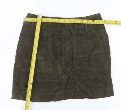 Womens UK Size XS BDG Urban Outfitters A-Line Corduroy Skirt