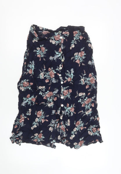 Womens UK Size 16 Etam A-Line Chiffon Skirt