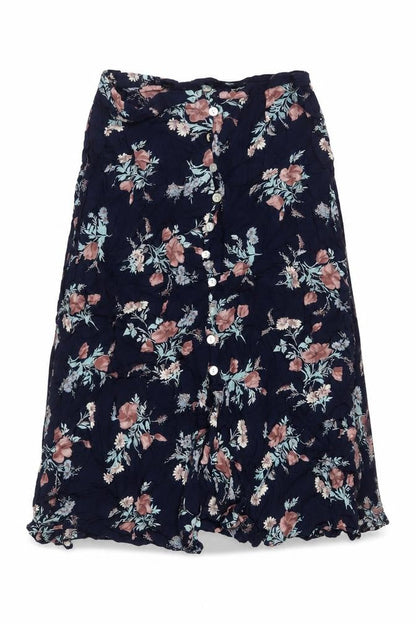 Womens UK Size 16 Etam A-Line Chiffon Skirt