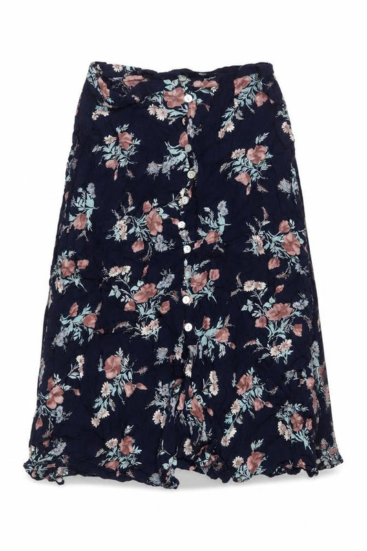 Womens UK Size 16 Etam A-Line Chiffon Skirt