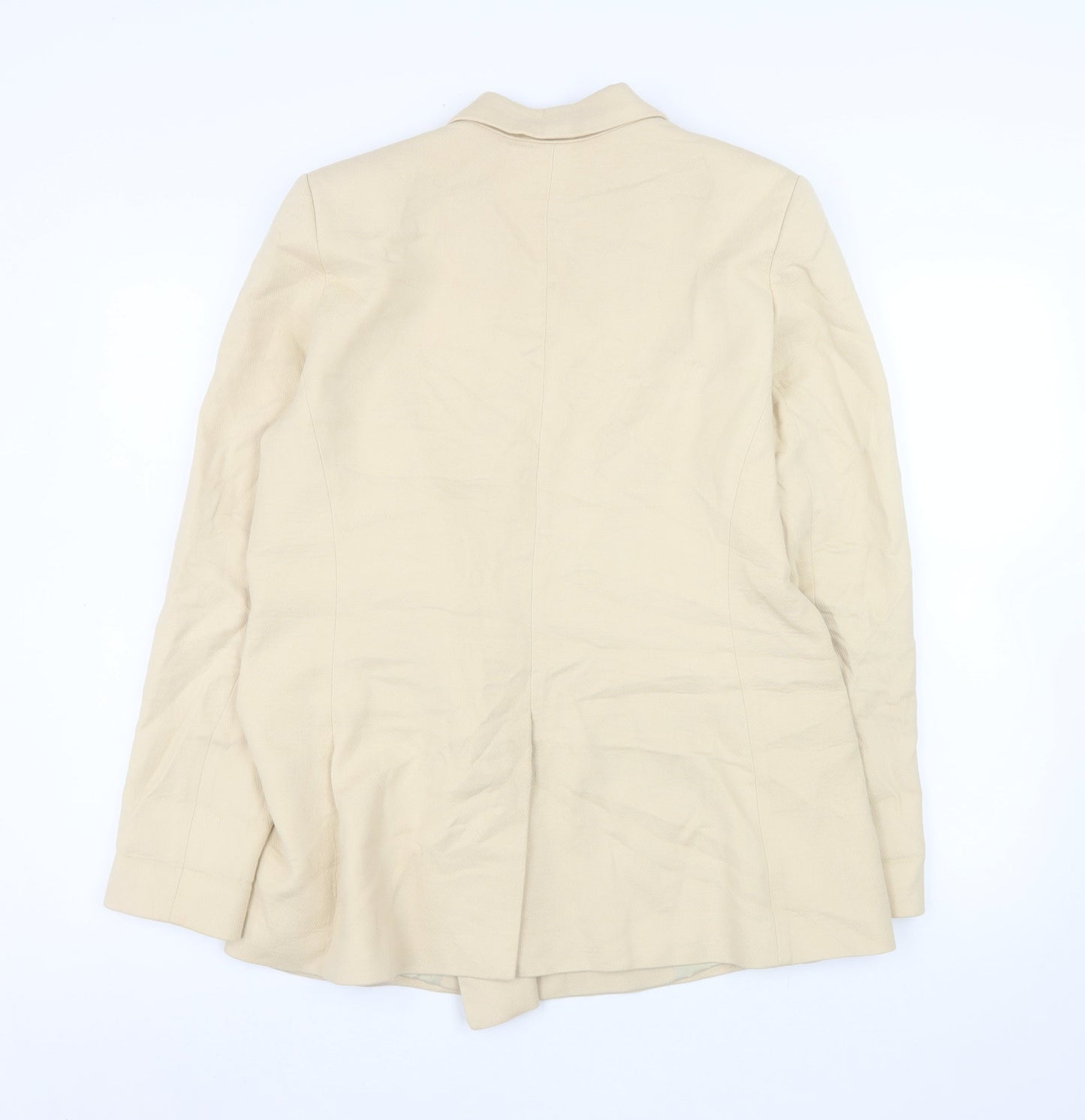 Womens UK Size L Saint + Sofia Regular Beige Blazer