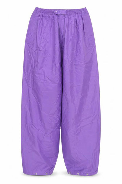 Womens UK Size M Champion Regular Fit Rain Trousers Purple Trousers