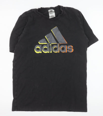 Mens UK Size S adidas Black  T-Shirt
