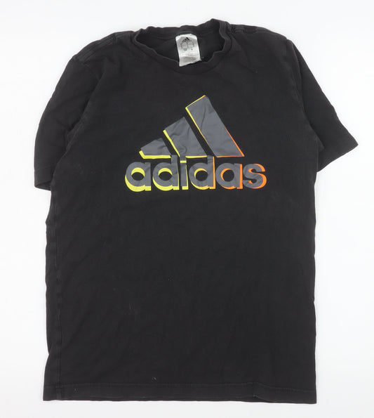 Mens UK Size S adidas Black  T-Shirt