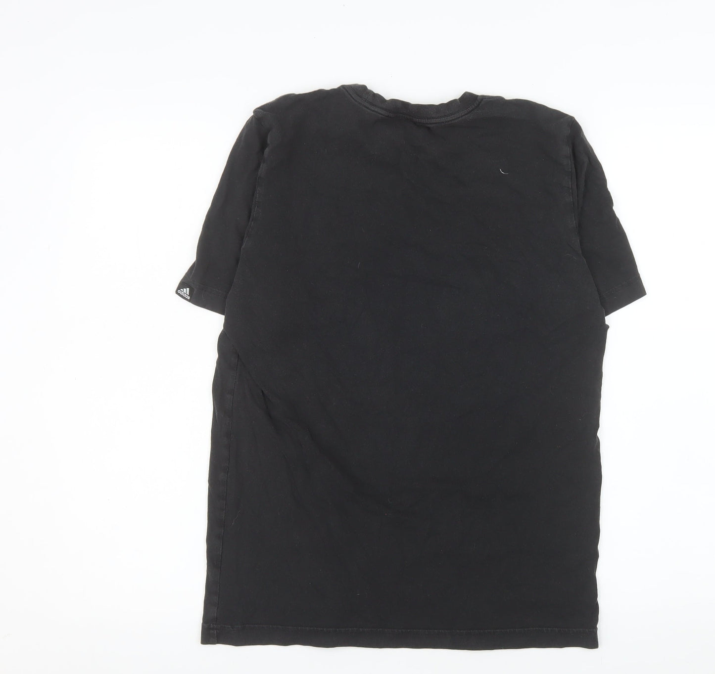 Mens UK Size S adidas Black  T-Shirt