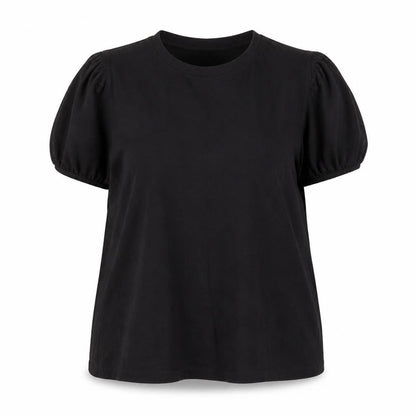 Womens UK Size L Dunnes Stores Black Basic T-Shirt