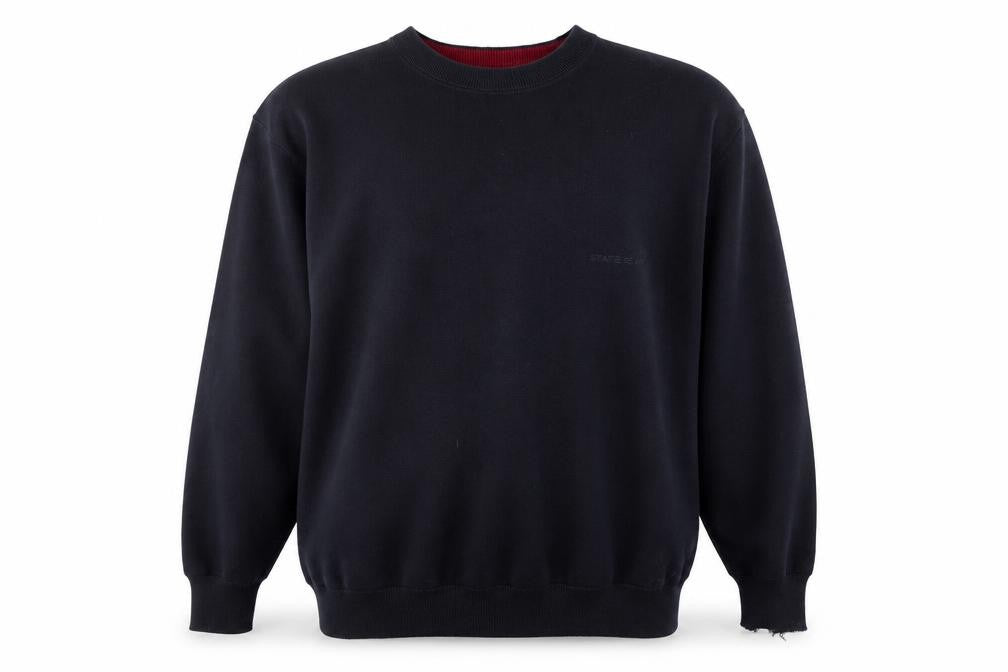Mens UK Size XL State of Art Black Pullover Sweatshirt