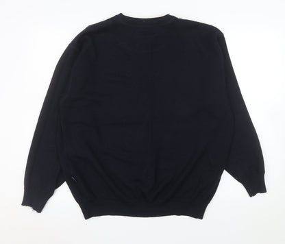 Mens UK Size XL State of Art Black Pullover Sweatshirt