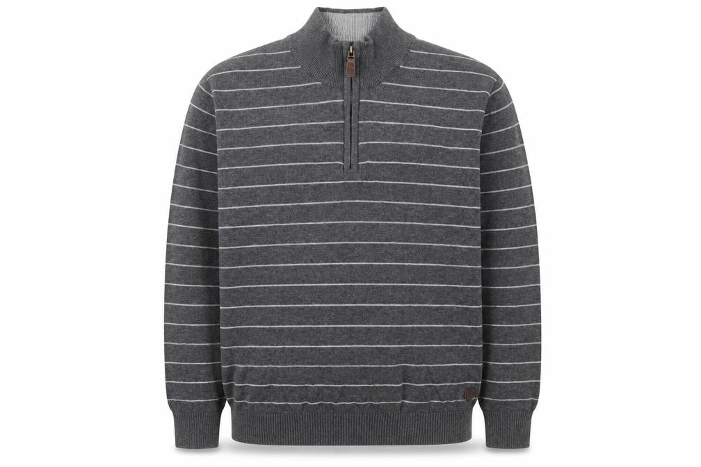 Mens UK Size L Marks and Spencer Grey Pullover Sweatshirt