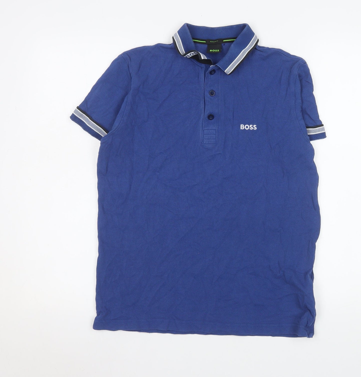 Mens UK Size S Boss 100% Cotton Polo Shirt