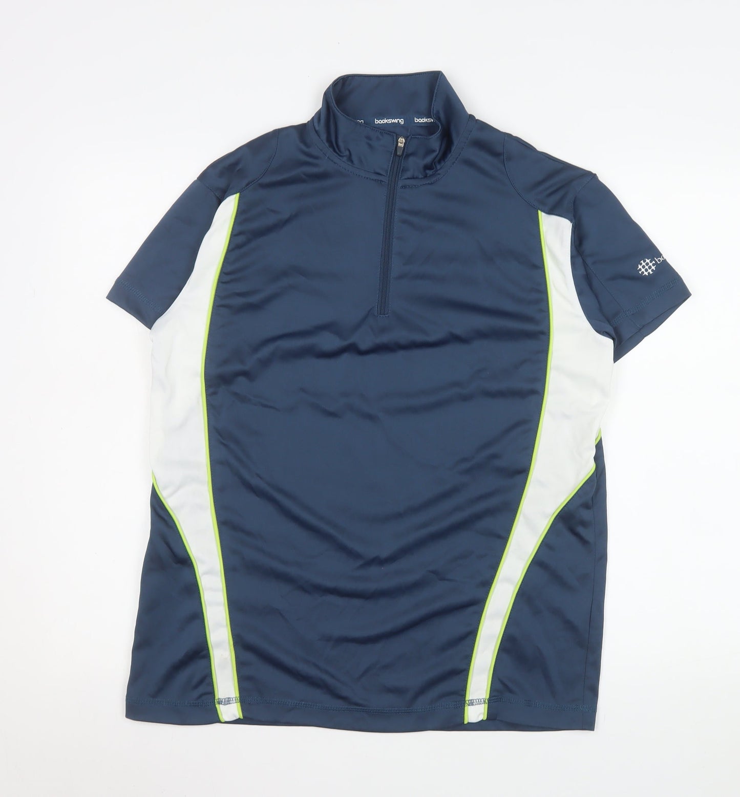 Mens UK Size S Backswing Blue GolfGym & TrainingRunning & Jogging Polo