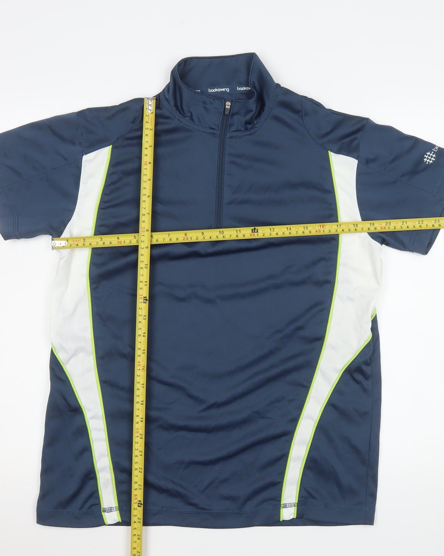 Mens UK Size S Backswing Blue GolfGym & TrainingRunning & Jogging Polo