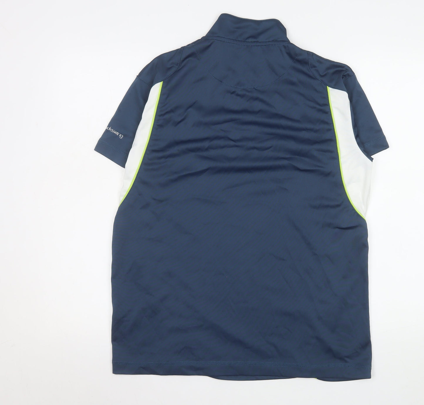 Mens UK Size S Backswing Blue GolfGym & TrainingRunning & Jogging Polo