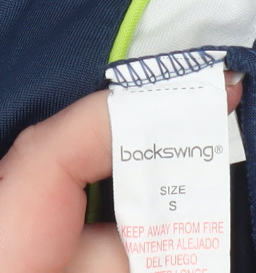 Mens UK Size S Backswing Blue GolfGym & TrainingRunning & Jogging Polo