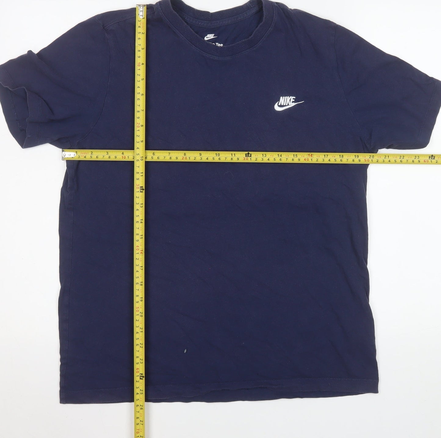 Mens UK Size L Nike Blue  T-Shirt