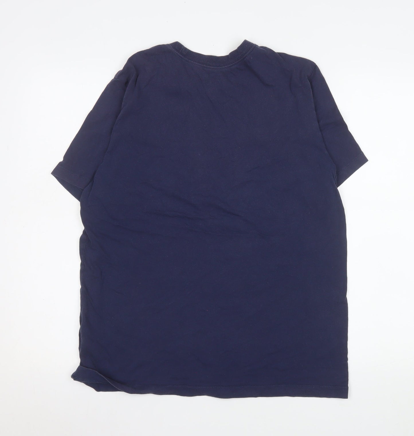 Mens UK Size L Nike Blue  T-Shirt