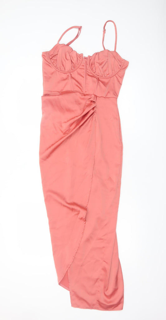 Womens UK Size 10 PRETTYLITTLETHING Bodycon Dress