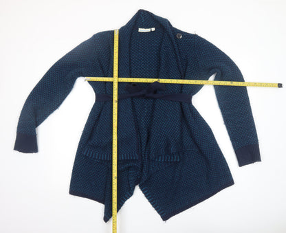Womens UK Size S JoJo Maman Bébé Blue Cardigan Jumper