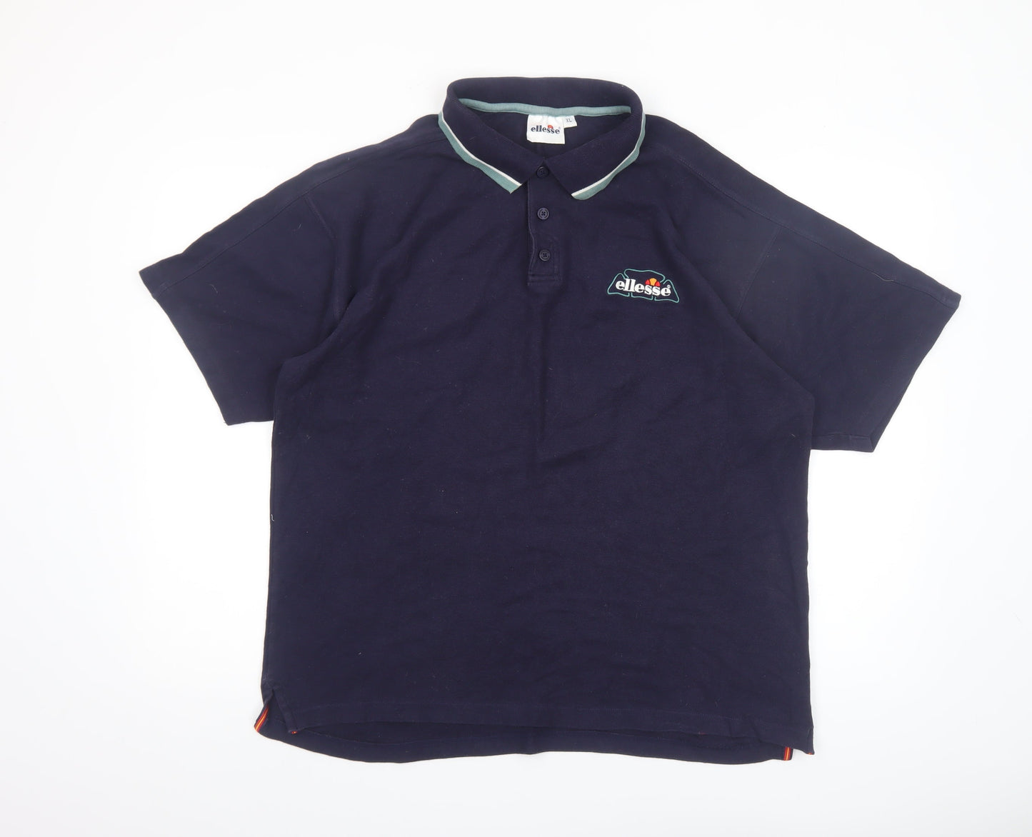 Mens UK Size XL ellesse Cotton Polo Shirt