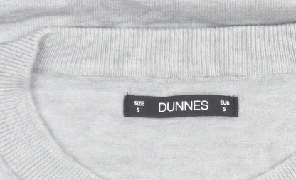 Womens UK Size S Dunnes Grey Pullover Jumper