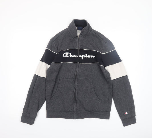 Boys UK Size 14 Years Champion Grey Track Jacket