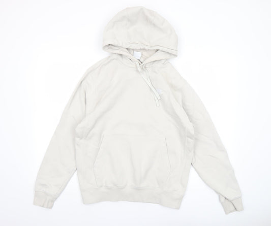 Womens UK Size S Nike Beige Pullover Hoodie