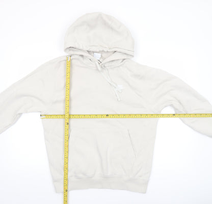 Womens UK Size S Nike Beige Pullover Hoodie