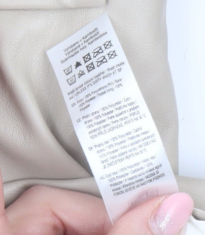 Womens UK Size 12 F&F Beige Basic Jacket