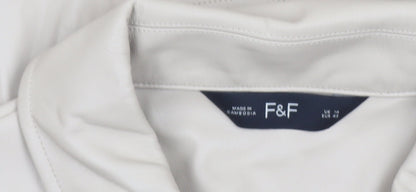 Womens UK Size 12 F&F Beige Basic Jacket
