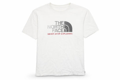 Boys UK Size L The North Face White Basic T-Shirt