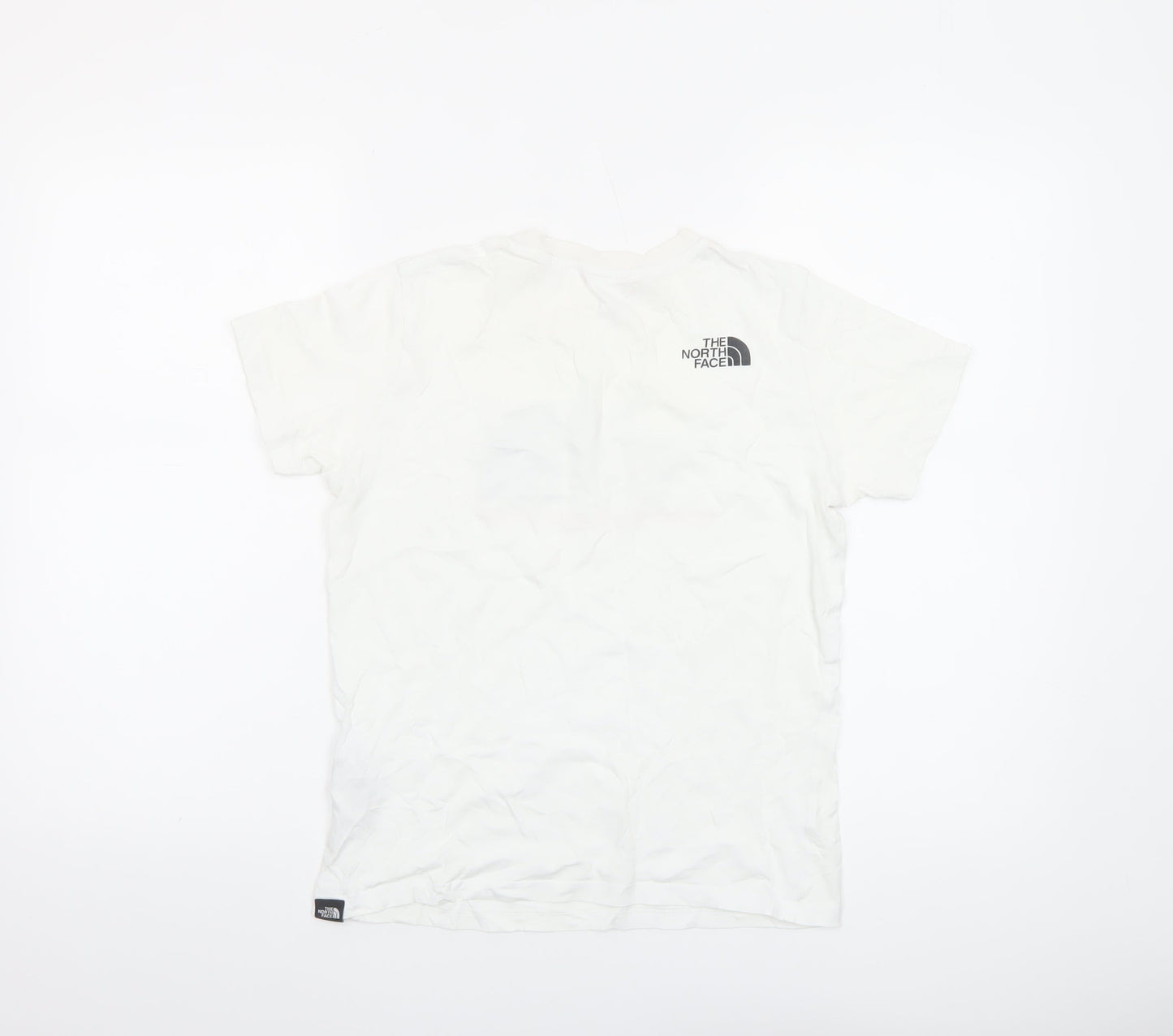 Boys UK Size L The North Face White Basic T-Shirt