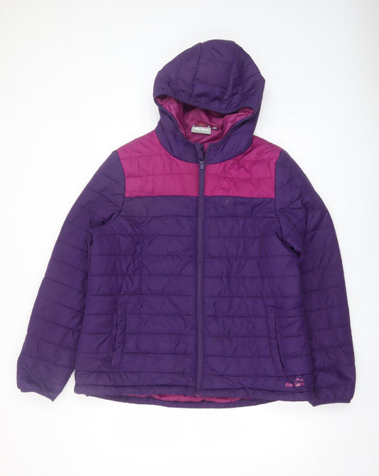 Womens UK Size 10 Peter Storm Purple Puffer Jacket