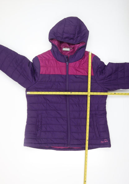 Womens UK Size 10 Peter Storm Purple Puffer Jacket