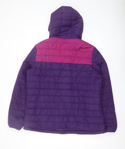 Womens UK Size 10 Peter Storm Purple Puffer Jacket