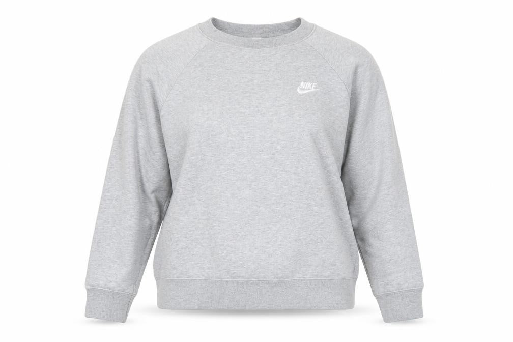 Womens UK Size L Nike Grey Pullover Sweatshirt